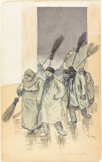Sweepers by Théophile Alexandre Steinlen