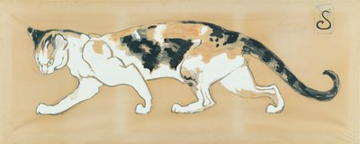 The Cat by Théophile Alexandre Steinlen