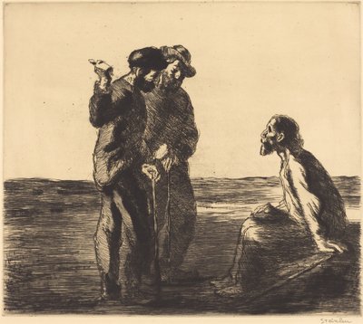 Three Companions by Théophile Alexandre Steinlen