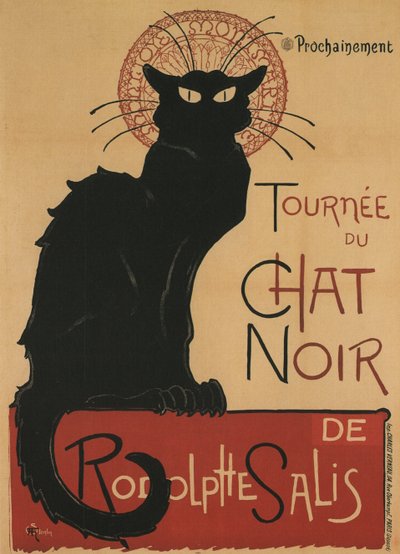 Tournee du Chat Noir, 1896 by Théophile Alexandre Steinlen