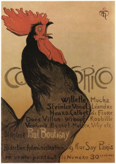 Unknown Image by Théophile Alexandre Steinlen