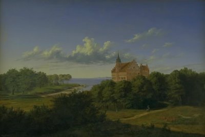 A Landscape with a Manor. Composition by Thorald Læssøe