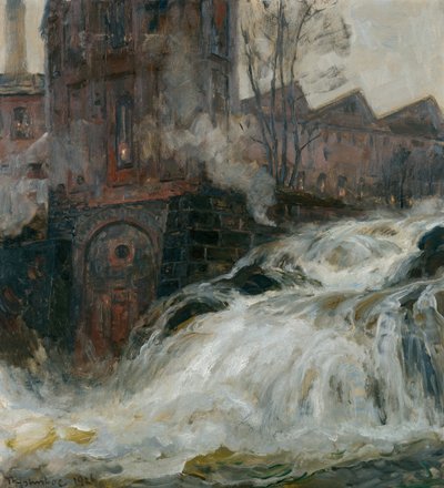 Hjula Weaving Mill by Thorolf Holmboe