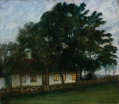 Evening Mood by Thorolf Holmboe
