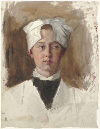 Portrait of an Orphan Girl by Thérèse Schwartze