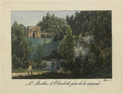 The Elizabeth Pavilion in Pavlovsk Park by Thurner
