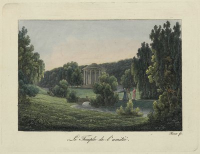 View of the Friendship Temple in Pavlovsk by Thurner