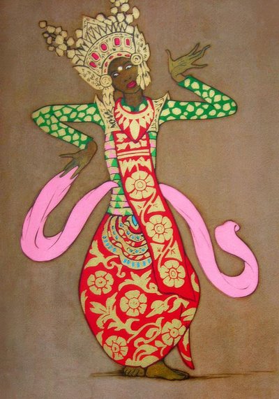 Classical Balinese Dancer by Thyra Kleen