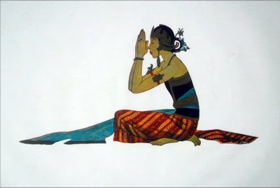Classical Javanese Dancer by Thyra Kleen