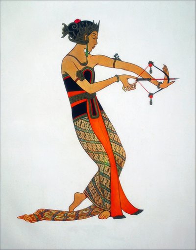 Classical Javanese Dancer by Thyra Kleen