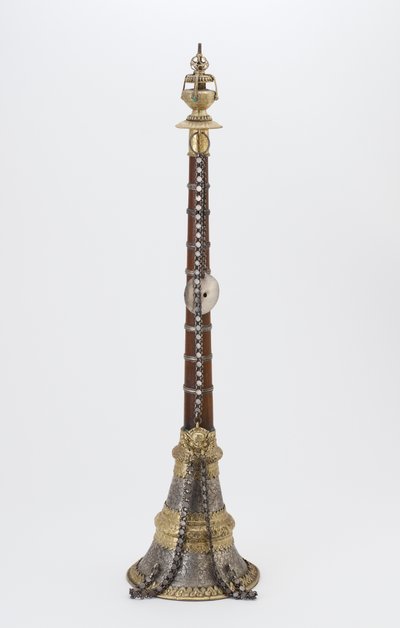Pair of Reeds (Gya-ling) by Tibetan School