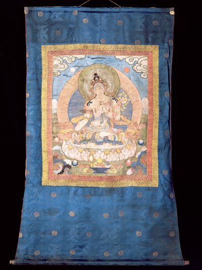 White Tara, from Bhutan by Tibetan School