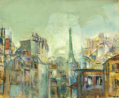 Eiffel Tower by Tibor Dengyel