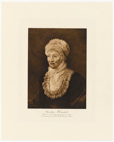 Caroline Herschel by Tielemann Tielemann