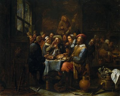 Interior of a Tavern by Tilborgh