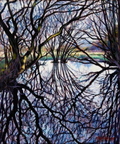 Pond Reflections, 2009 by Tilly Willis