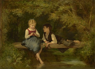 First Love by Timoleon Marie Lobrichon