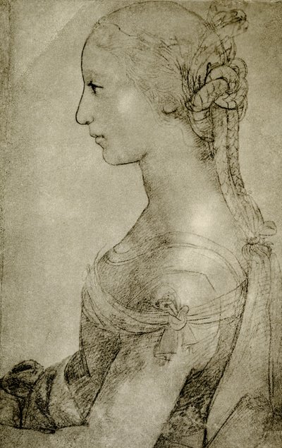 Girl profile by Timoteo Viti