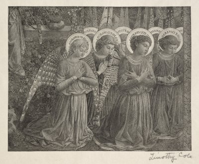 Old Italian Masters: Group of Angels by Timothy Cole