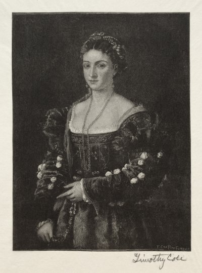 Old Italian Masters: La Bella by Timothy Cole