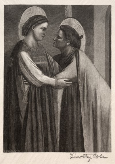 Old Italian Masters: Mary and Elisabeth by Timothy Cole