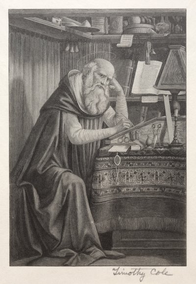 Old Italian Masters: St. Jerome by Timothy Cole