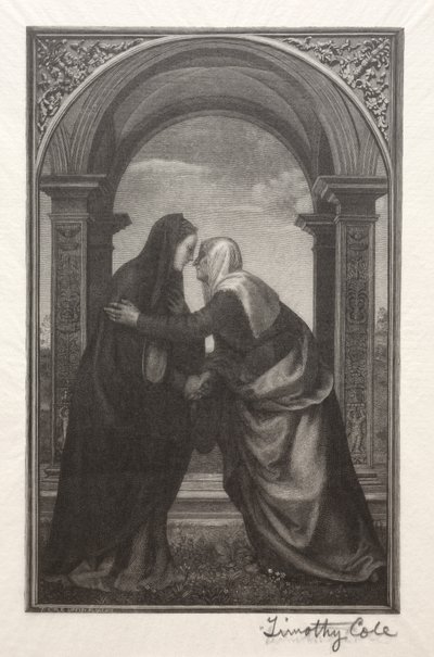 Old Italian Masters: The Visitation, 1888-1892 by Timothy Cole