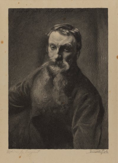Portrait of Rodin by Timothy Cole