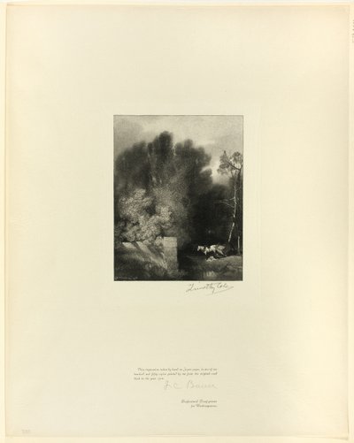 The Breakdown, from Old English Masters by Timothy Cole