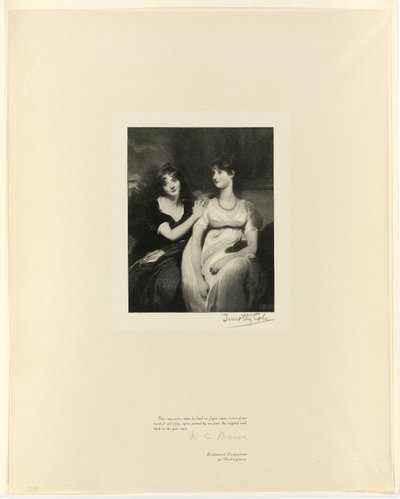 The Sisters, from Old English Masters by Timothy Cole