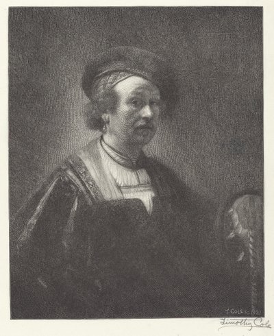 Rembrandt by Timothy Cole after Rembrandt van Rijn