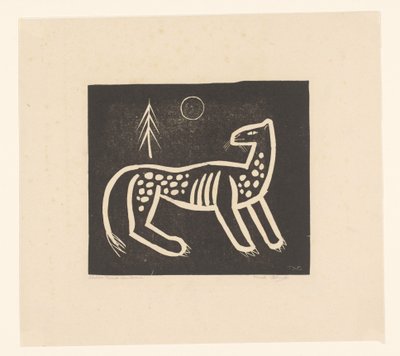 Tiger by Tinus van Doorn (signed by artist)