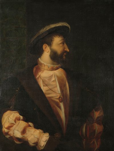 Francis I (1494-1547), King of France by Titiaan (copy after)