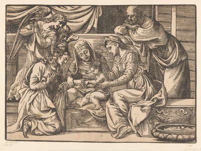 Mystical Marriage of Saint Catherine by Titiaan