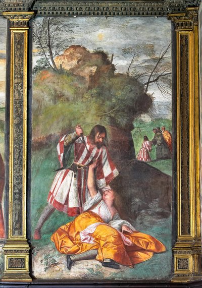 Miracle of the Jealous Husband by Titian (c.1488 1576)