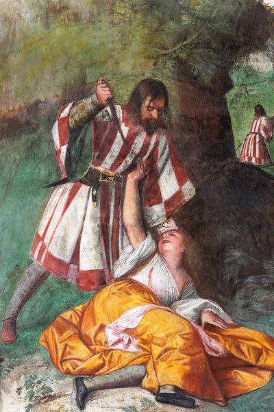 Miracle of the Jealous Husband by Titian (c.1488 1576)