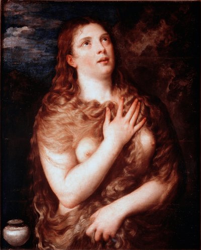 Mary Magdalene in Penance by Titian (c.1488 1576)