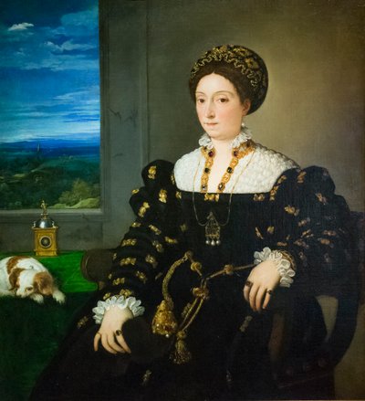 Portrait of Eleonora Gonzaga by Titian (c.1488 1576)