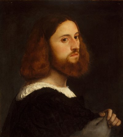 Portrait of a Man by Tiziano Vecelli