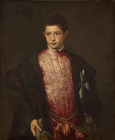 Ranuccio Farnese by Titian