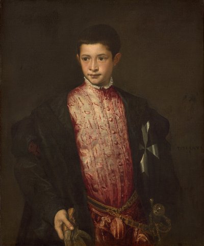 Ranuccio Farnese by Titian
