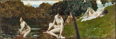 Bathers by Tito Ettore