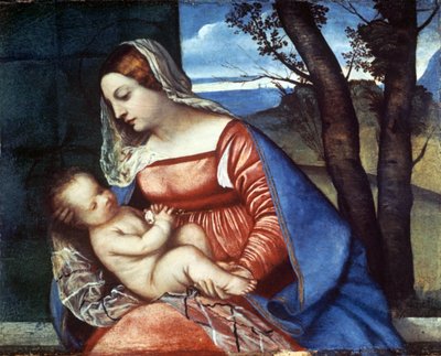 Madonna and Child, c1510 by Tiziano Vecelli