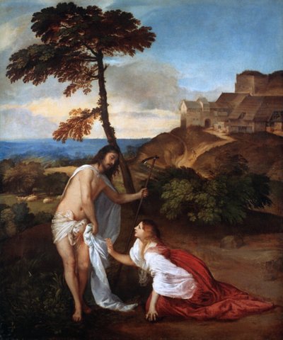 Noli Me Tangere by Tiziano Vecelli