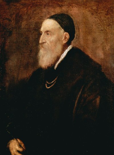 Self-Portrait by Tiziano Vecelli