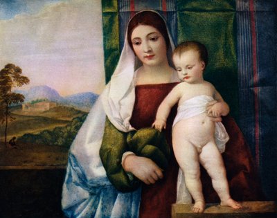 The Gypsy Madonna by Tiziano Vecelli