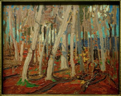 Maple Woods, Bare Trunks, 1915 by Tom Thomson