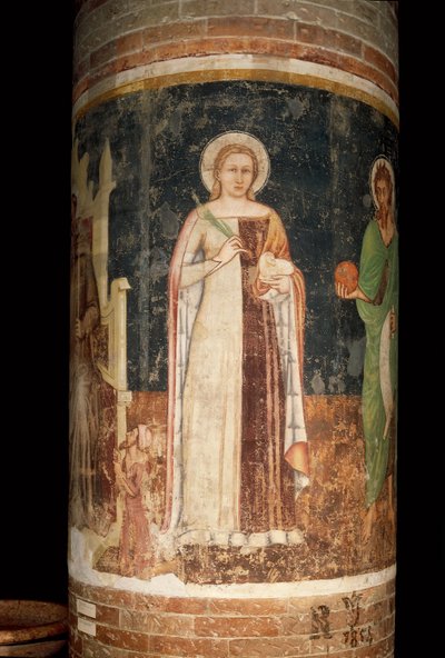 St. Agnes by Tomaso da (late 15th century) Modena