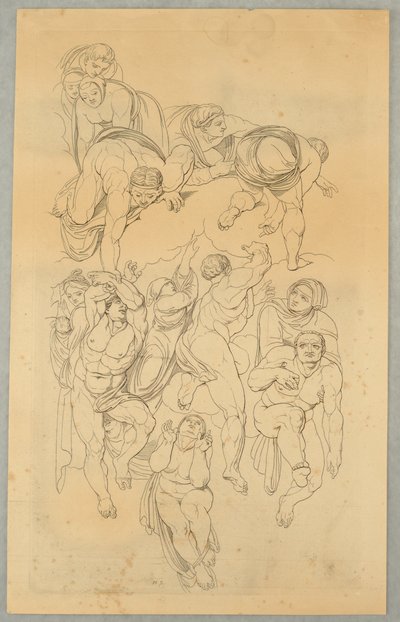 Plate, from Le Jugement Universal by Tommaso Piroli