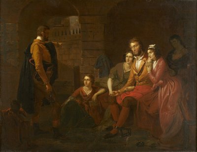 Lafayette in Prison at Olmütz, 1850 by Tompkins Harrison Matteson